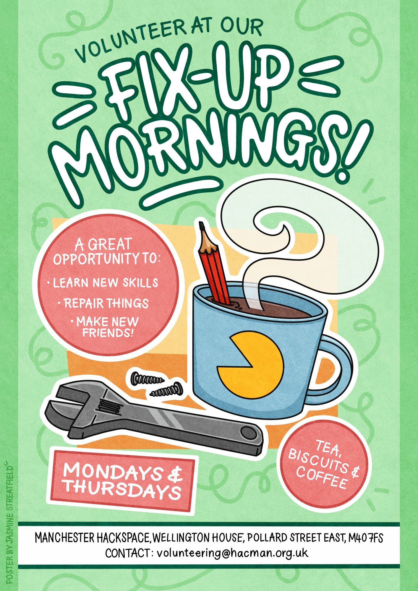 Fixup-mornings-poster Fix Up Mornings - Monday and Thursday Mornings